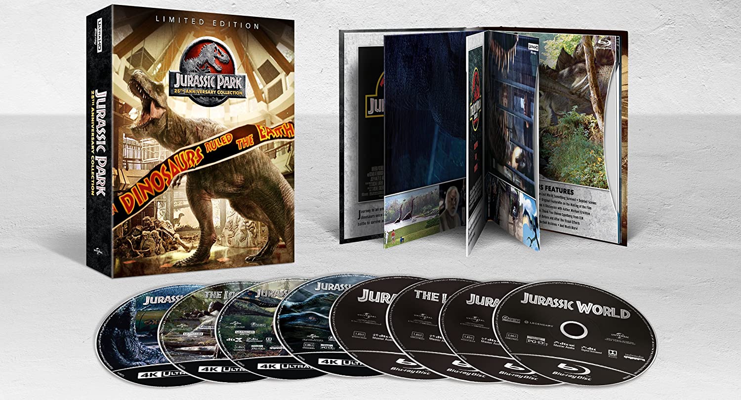 4K UHD Blu-ray/HD Blu-ray Set Review: 'Jurassic Park 25th