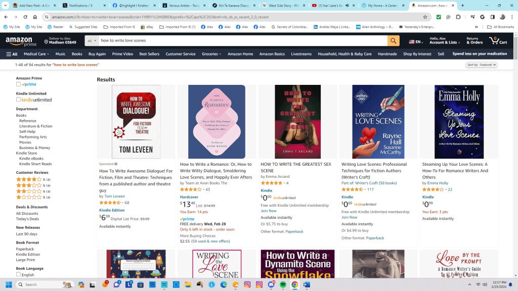 Musings & Thoughts for Saturday, March 30, 2024, or: Even Writers Take Weekends&nbsp;Off….