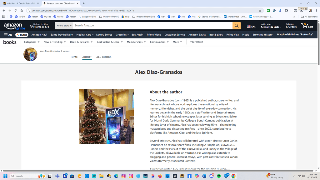 A Writer’s Life: Refreshing My Amazon Author&nbsp;Profile