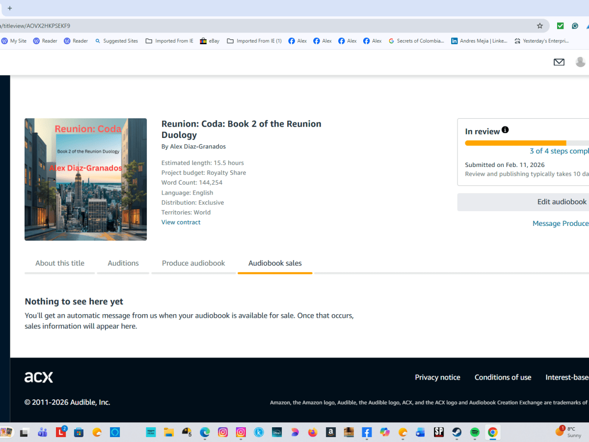 Breaking News: ‘Reunion: Coda’ Is Now Available on Audible and&nbsp;Amazon!