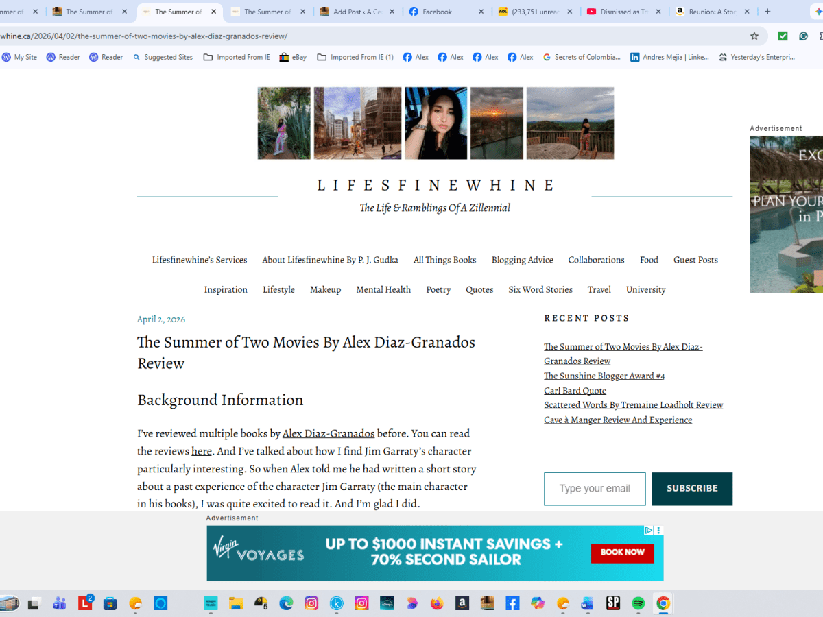 On Writing and Storytelling: A Small Review, a Small&nbsp;Joy