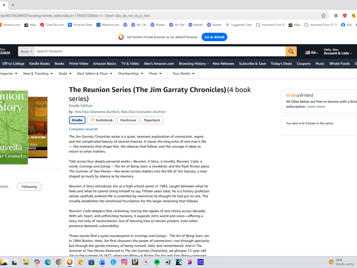 On Writing and Storytelling: When the KDP Gods Smile on a&nbsp;Monday