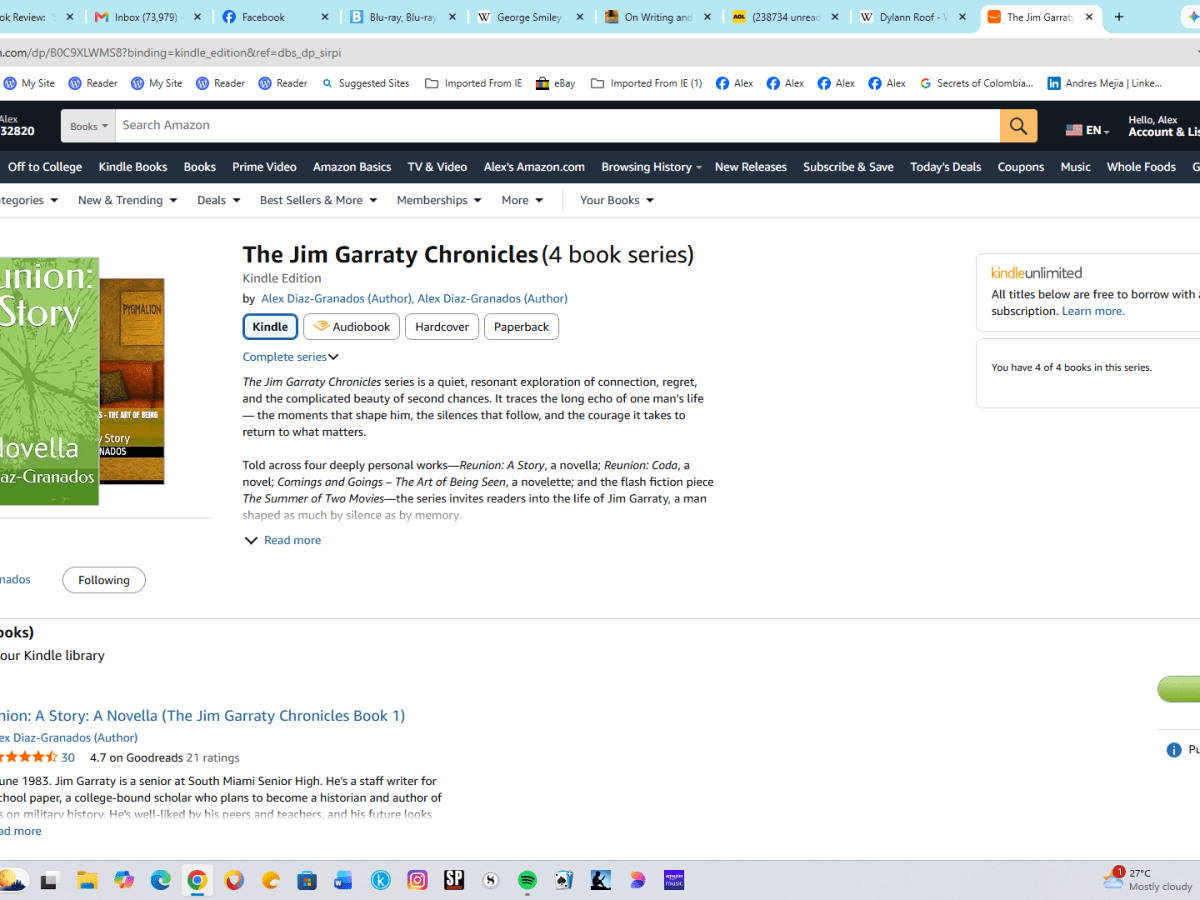 Finishing Touches on ‘The Jim Garraty Chronicles’